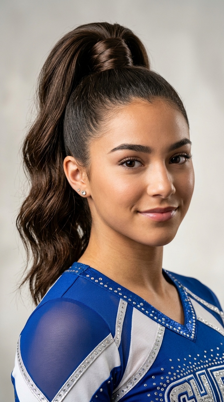 Wrapped High Ponytail