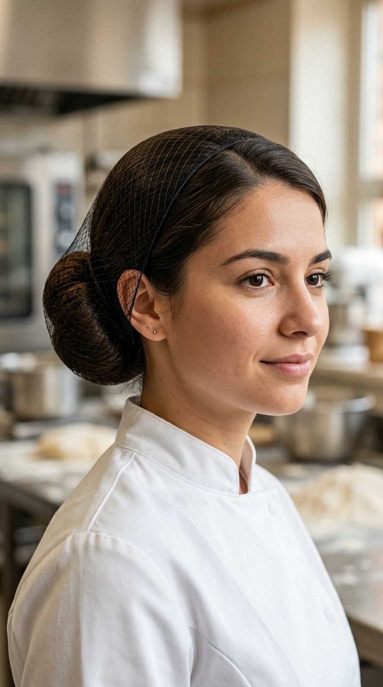 Wrapped Low Bun