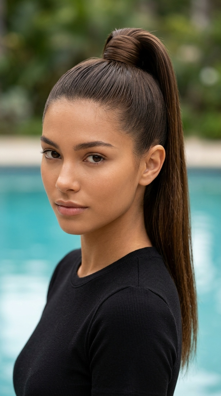 Wrapped Ponytail