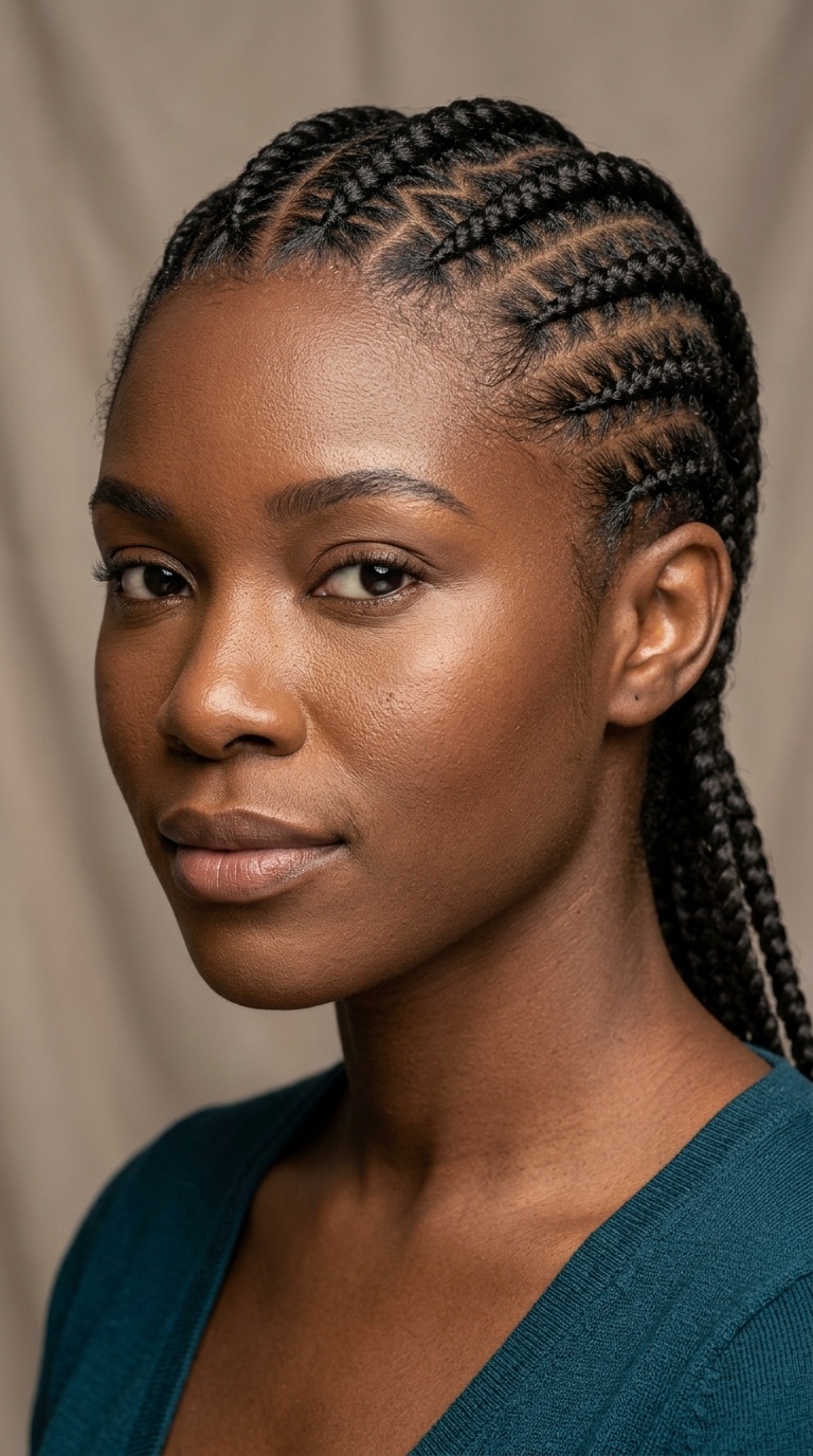 Zig-Zag Cornrows