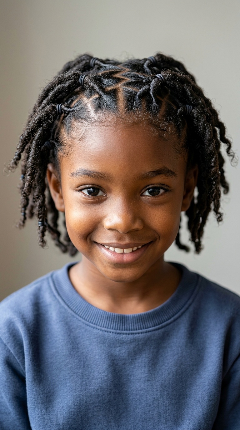 Zig-Zag Parted Locs