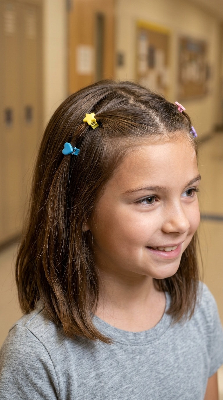 Zig-Zag Parting with Clips