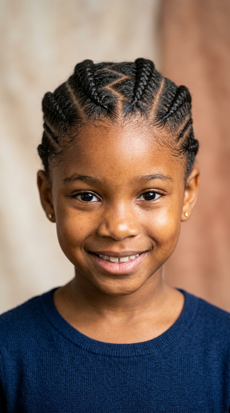 Zig-Zag Parts with Braids
